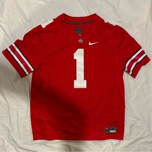 Red #1 Ohio State Nike game jersey size XL